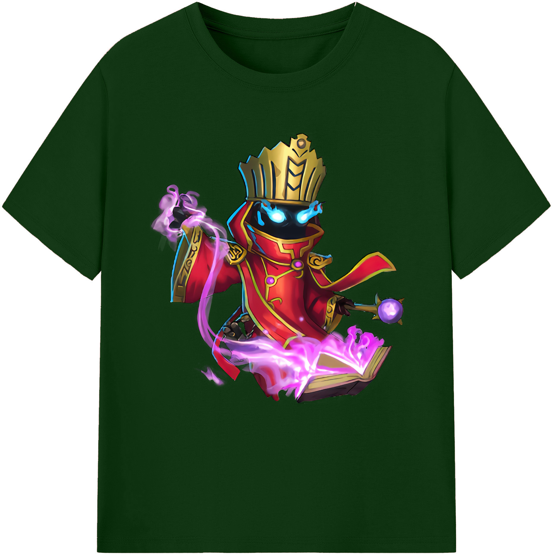 リーグ・オブ・レジェンド League of Legends LOL 綿100％半袖Tシャツ（フロントプリント）